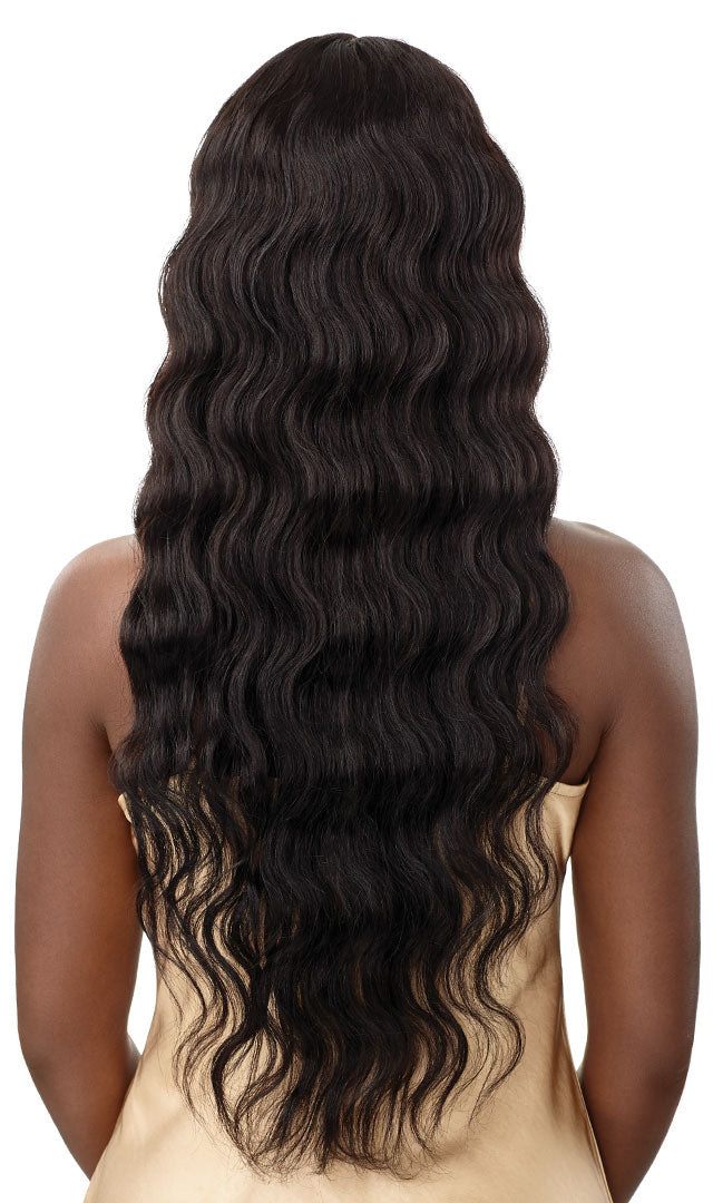 Outre Mytresses 100% Unprocessed Human Hair Hd Lace Front Wig - Body Wave 28
