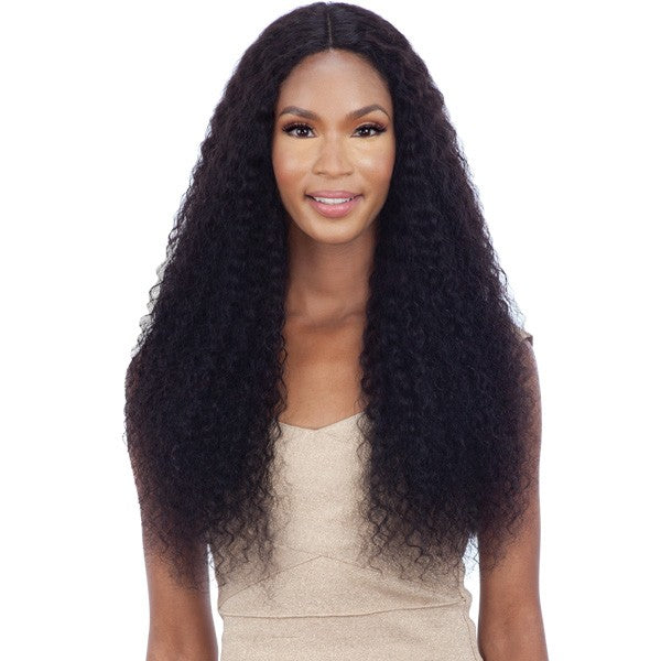 Mayde Beauty 100% Human Hair 5" Lace And Lace Front Wig (wet & Wavy) - Bohemian Curl 30"