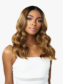 Sensationnel Human Hair Blend Butta Hd Lace Front Wig - Beach Wave 20