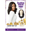 Sensationnel Human Hair Blend Butta Hd Lace Front Wig - Blow Out 16