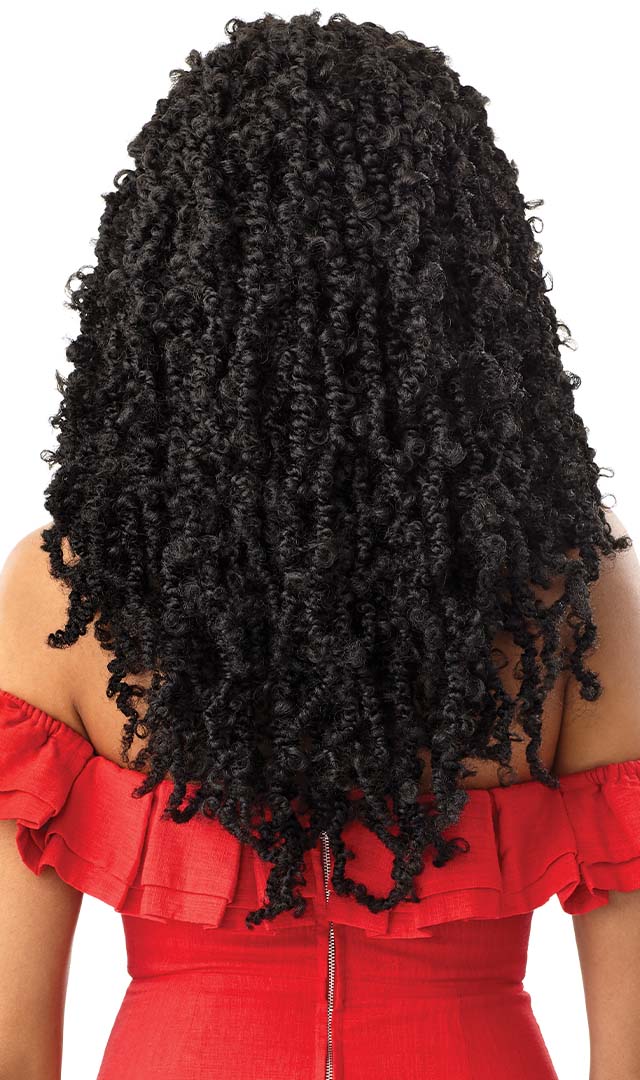 Outre Synthetic Twisted Up 4x4 Hd Braid Lace Wig - Butterfly Bomb Twist 24