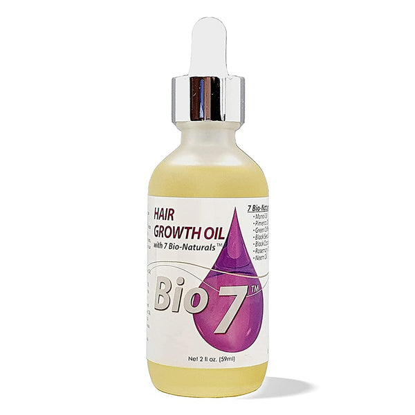 By Natures Bio7 Hair Growth Oil With 7 Bio-naturals 2oz
