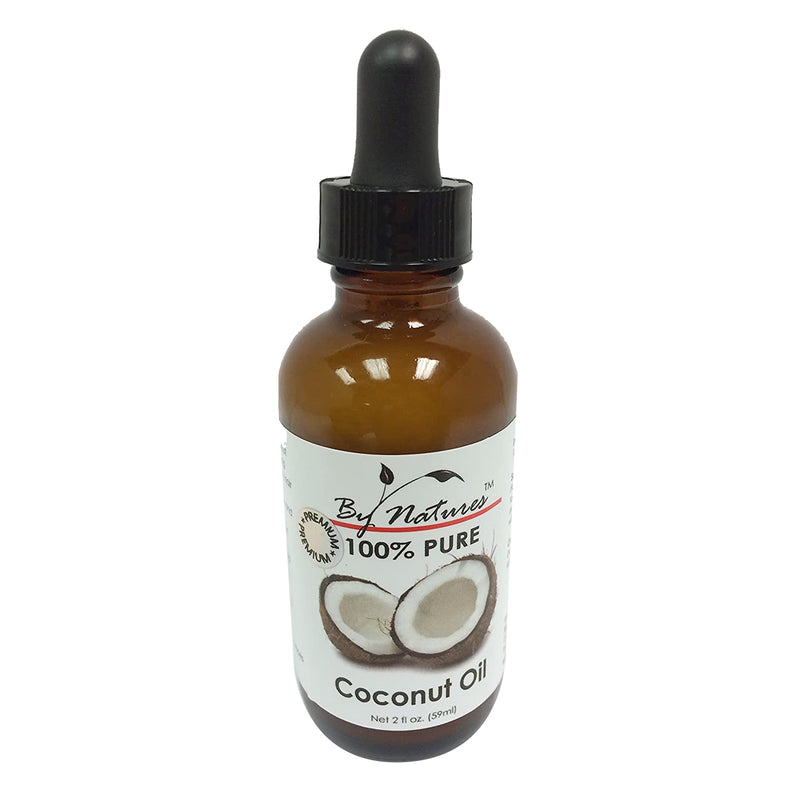 By Natures 100% Pure Coconut Oil 2oz