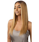 Outre Mytresses 100% Unprocessed Human Hair Custom Colored Hd Lace Front Wig - Cassina