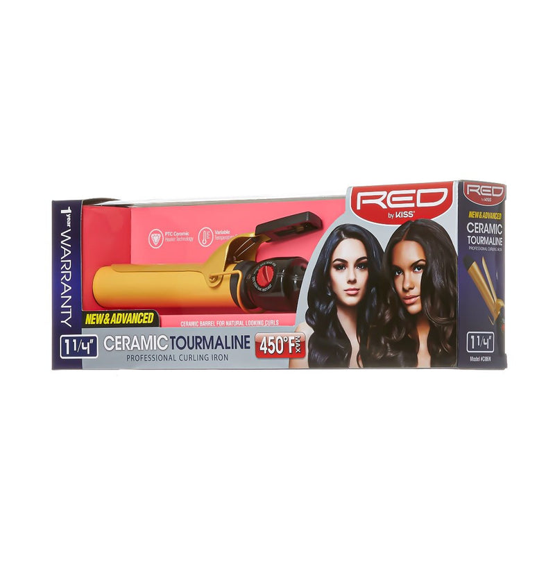[Red By Kiss] Ceramic Hot Styler Curling Iron With Temp Control