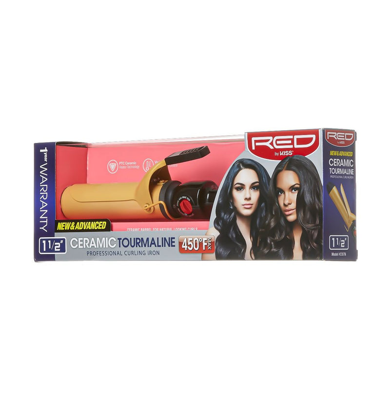 [Red By Kiss] Ceramic Hot Styler Curling Iron With Temp Control