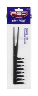 Red Professional Rake Comb