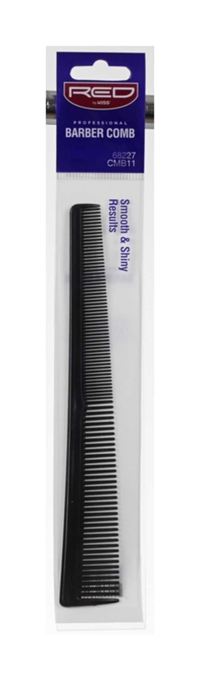 Red Professional Barber Comb