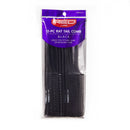 Red Rat Tail Comb - Black