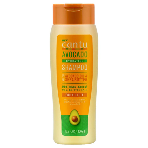Cantu Avocado Sulfate-Free Shampoo With Avocado Oil & Shea Butter 13.5 Fl Oz