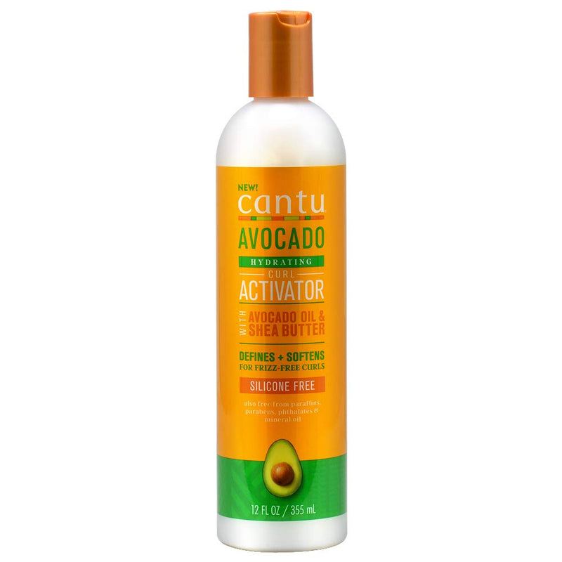 Cantu Avocado Curl Activator Cream With Avocado Oil & Shea Butter 12 Oz