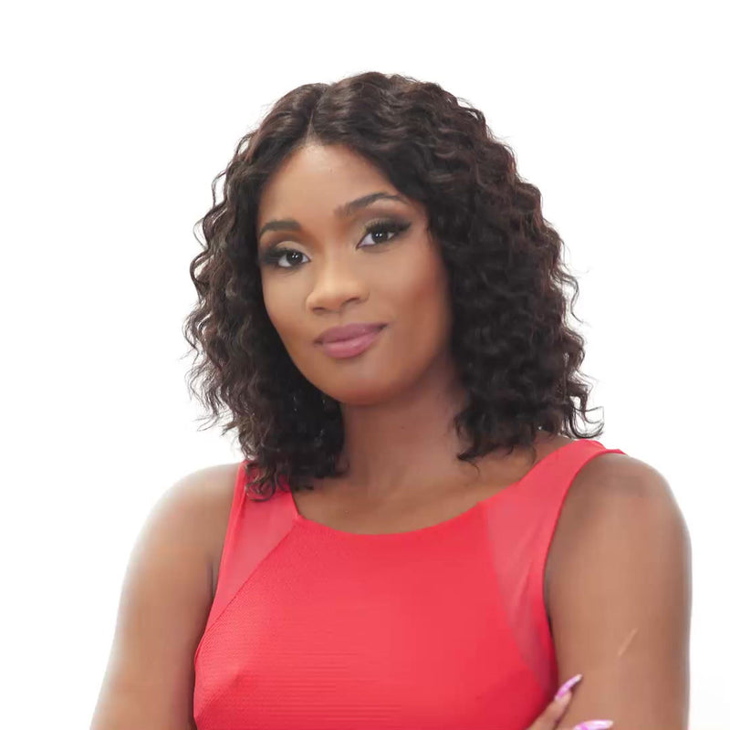 Mayde Beauty 100% Human Hair 5" Lace & Lace Front Wig - Capri Curl
