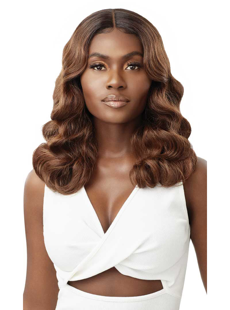 Outre Synthetic Hd Transparent Lace Front Wig - Carmella 16"