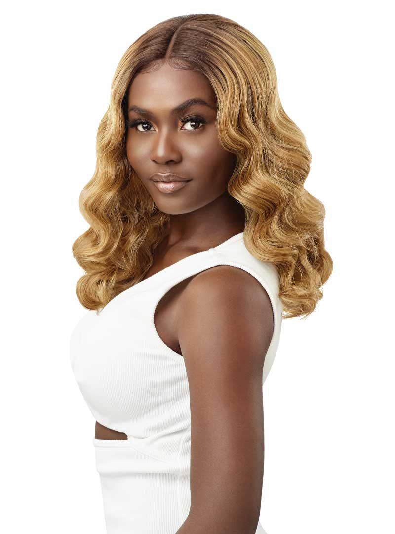 Outre Synthetic Hd Transparent Lace Front Wig - Carmella 16"