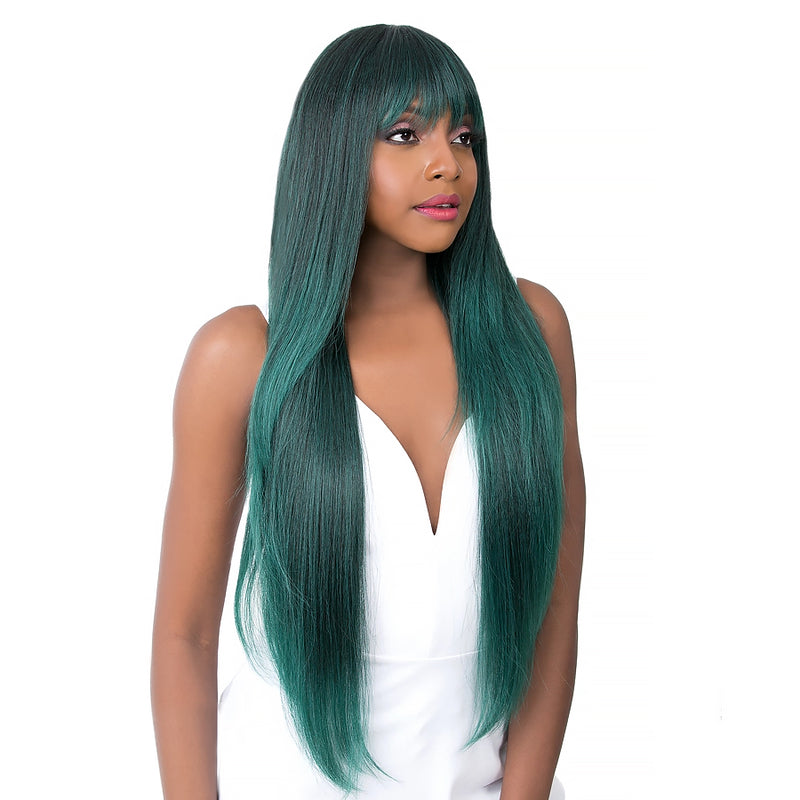 Its A Wig Synthetic Short Center Part Wig - Casio
