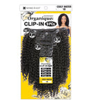 Organique Mastermix Synthetic Clip In 9pcs Extension - Coily Water