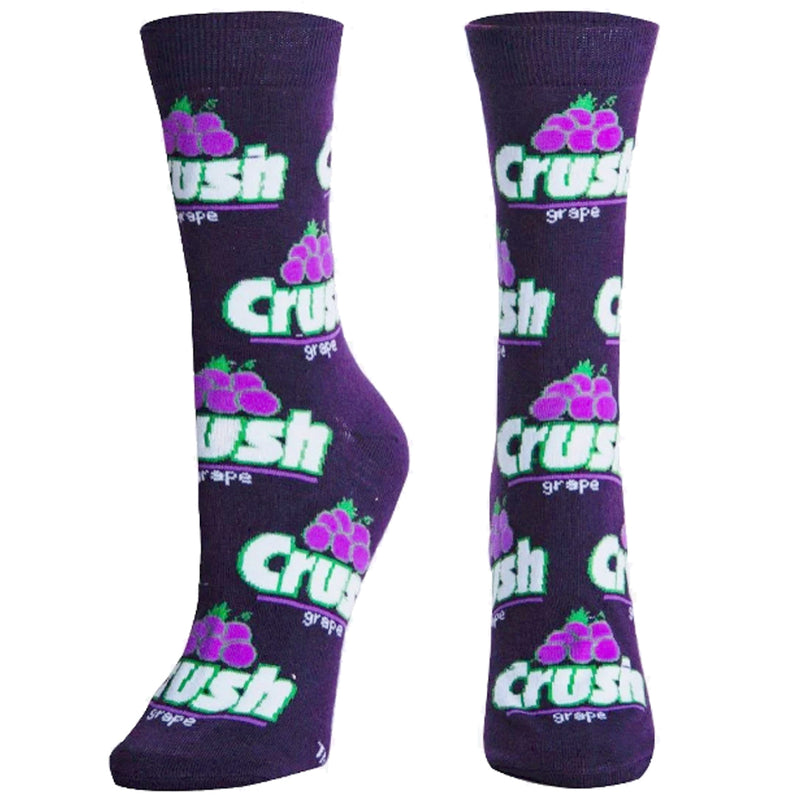 Crazy Socks Fun Print Crew Socks Medium