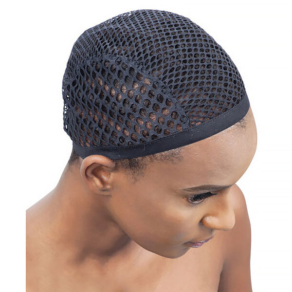 Shake-n-go Freetress Crochet Wig Cap With Combs Diamond Shape Weaving Hair Net