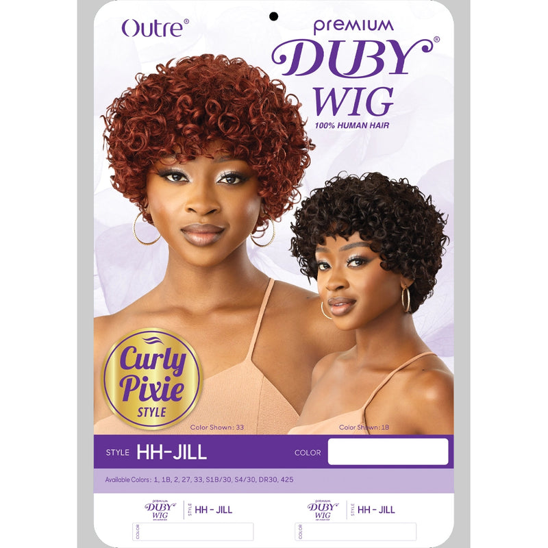 Outre Duby Premium Human Hair Wig - Jill