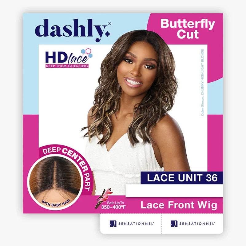 Sensationnel Dashly Hd Lace Front Wig - Lace Unit 36
