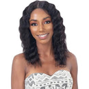 Shake-n-go Girlfriend 100% Virgin Human Hair Hd Lace Front Wig - Deep Waver 16