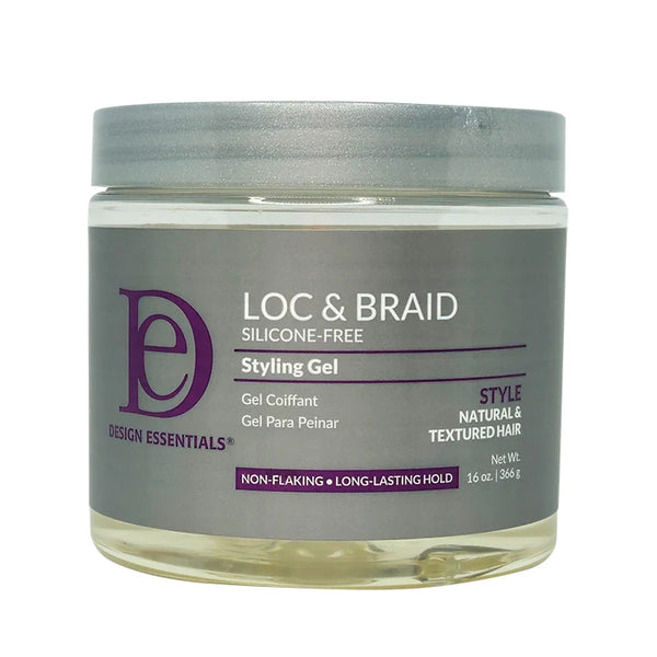 Design Essentials Loc & Braid Styling Gel, 16oz