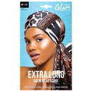 Donna Extra Long Satin Head Scarf 66" X 19"