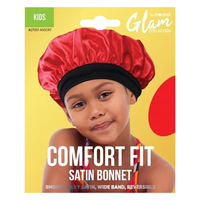 Donna Kids Comfort Fit Satin Bonnet