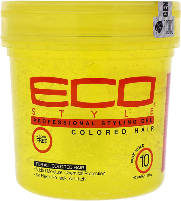 Eco Style Professional Styling Gel Colored Hair 16oz