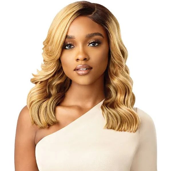 Outre Synthetic Melted Hairline Lace Front Wig - Elora