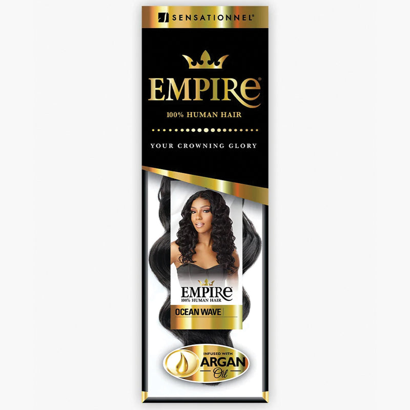 Sensationnel Human Hair Empire Weave Hair - Ocean Wave 14"