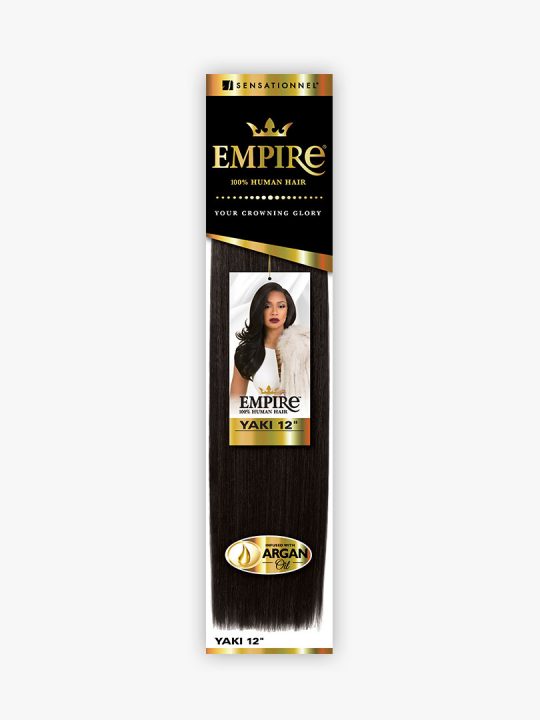 Empire Yaki - Sensationnel 100% Human Remy Hair Soft Yaky Weave W/ Argan Oil - 22"