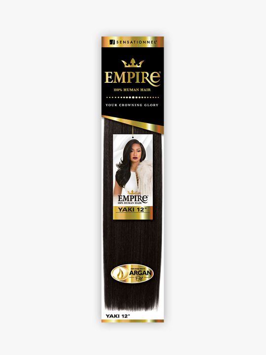 Empire Yaki - Sensationnel 100% Human Remy Hair Soft Yaky Weave W/ Argan Oil - 24"