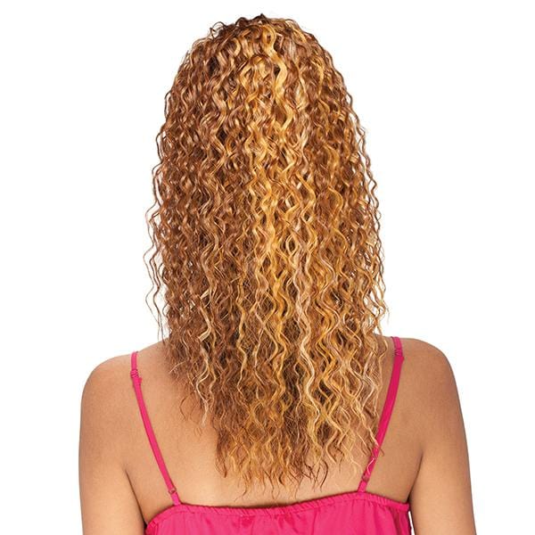 Mega Girl By Freetress Equal Synthetic Drawstring Ponytail Long Curly Style
