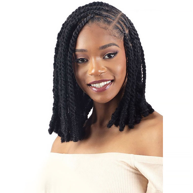 Shake N Go Freetress Equal Synthetic Braid - 3x Cuban Twist Soft & Natural 16"