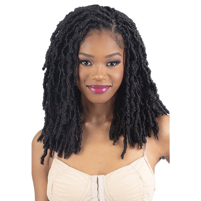 Shake N Go Freetress Synthetic Hair Crochet Braids - 3x Poppin Loc 12"