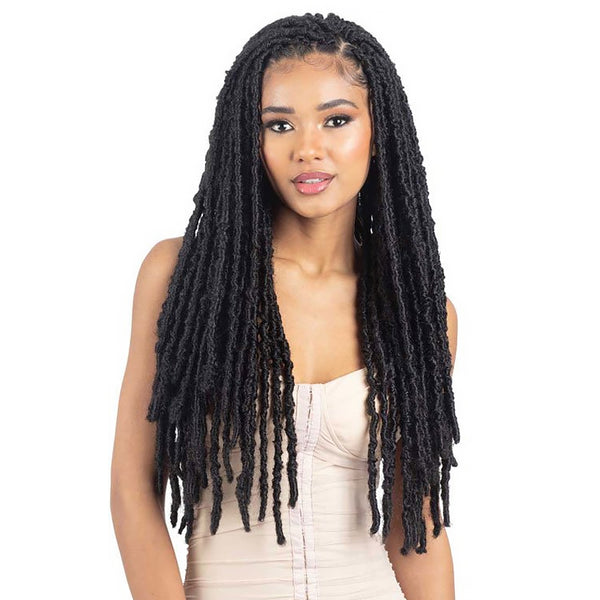 Shake N Go Freetress Synthetic Hair Crochet Braids - 3x Poppin' Loc 22"