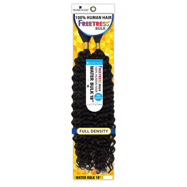 Freetress Human Hair Braids - Water Bulk 18"