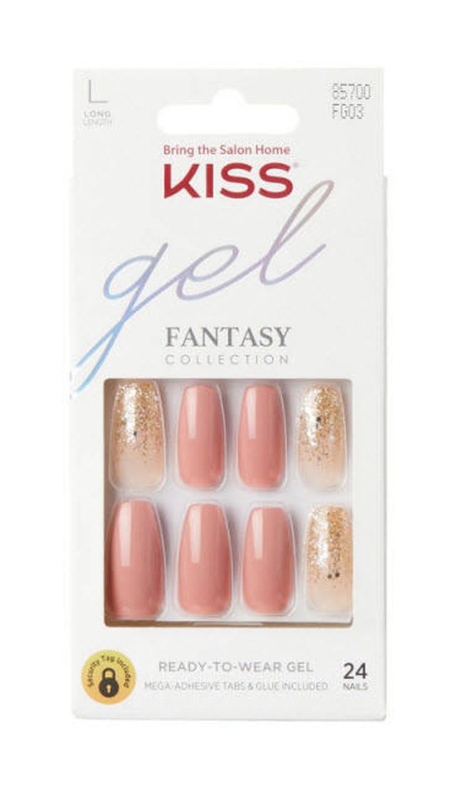 Kiss Fantasy Collection Sculpted High Volume Gel Nails - Midnight Sky