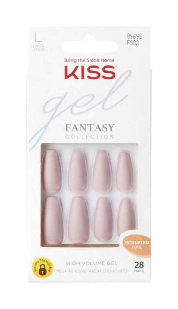 Kiss Fantasy Collection Sculpted High Volume Gel Nails - Lucky