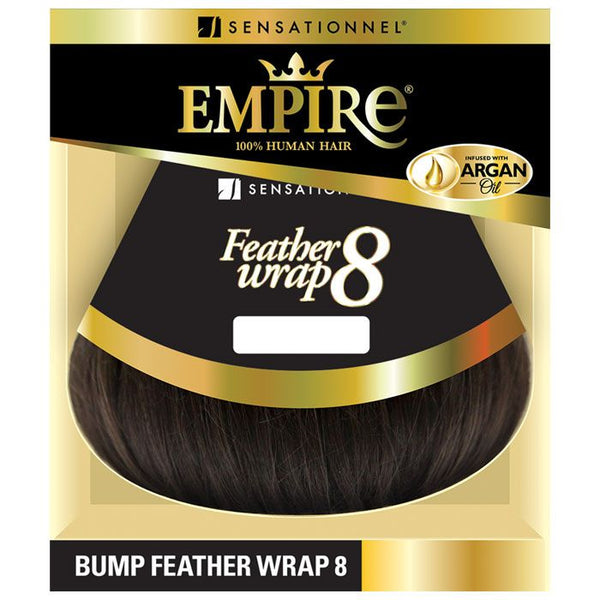 Sensationnel Empire Bump Human Hair Weave - Feather Wrap 8