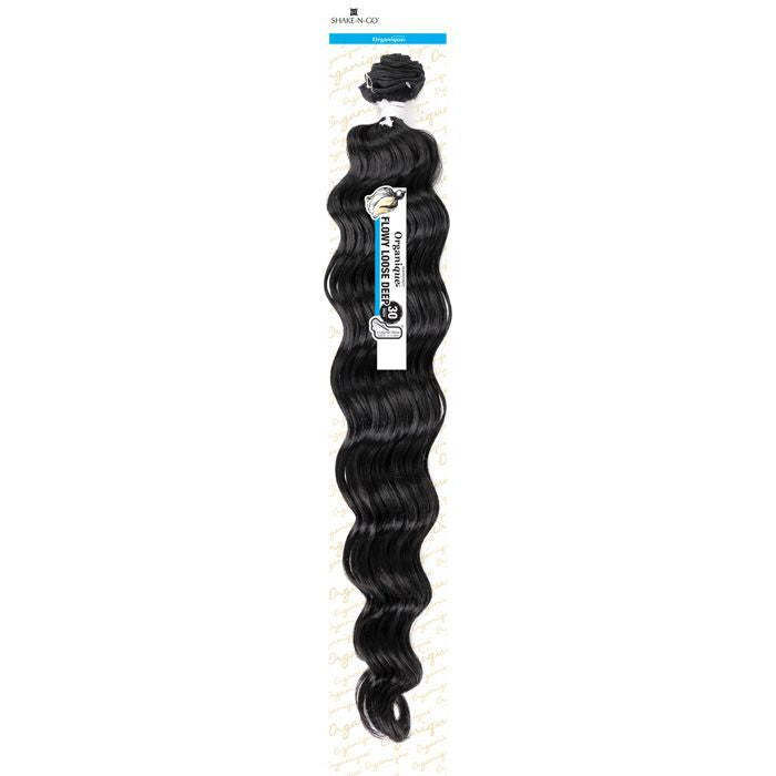 Shake N Go Organique Mastermix Weave - Flowy Loose Deep 24"