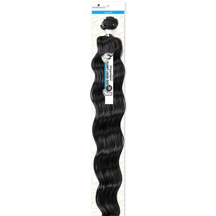 Shake N Go Organique Mastermix Weave - Flowy Loose Deep 36"