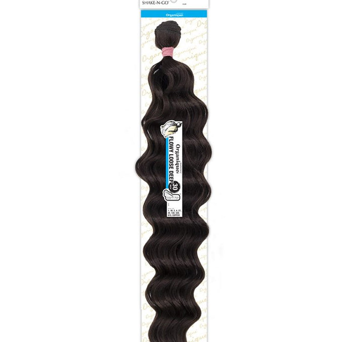 Shake-n-go Organique Master Mix Weave - Flowy Loose Deep 30"