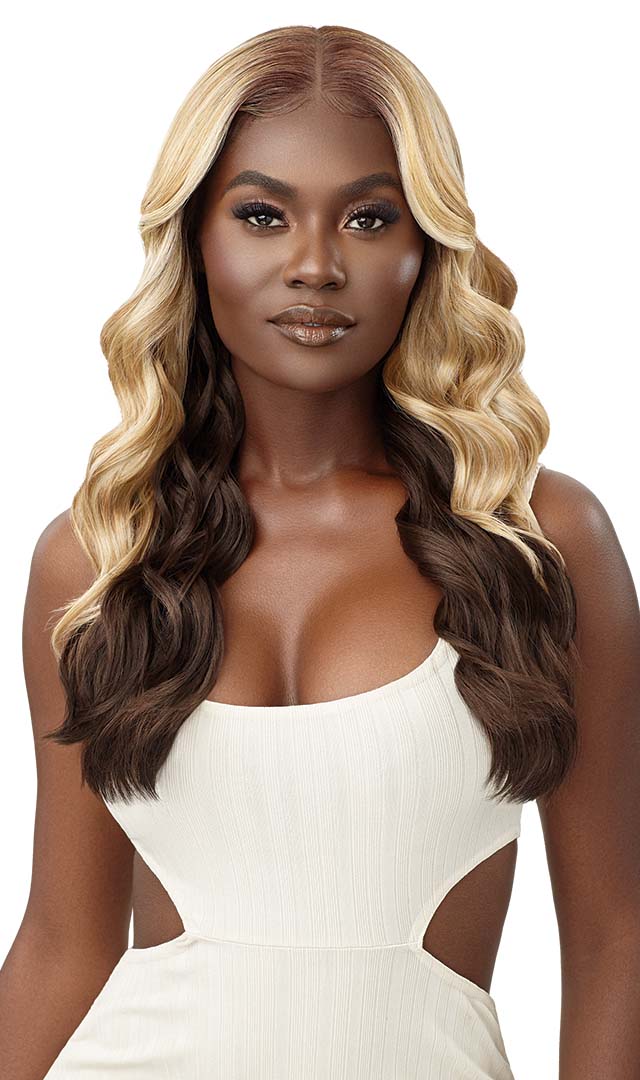 Outre Hd Lace Front Wig Perfect Hairline Fully Hand-tied 13x6 Lace Wig - Freya