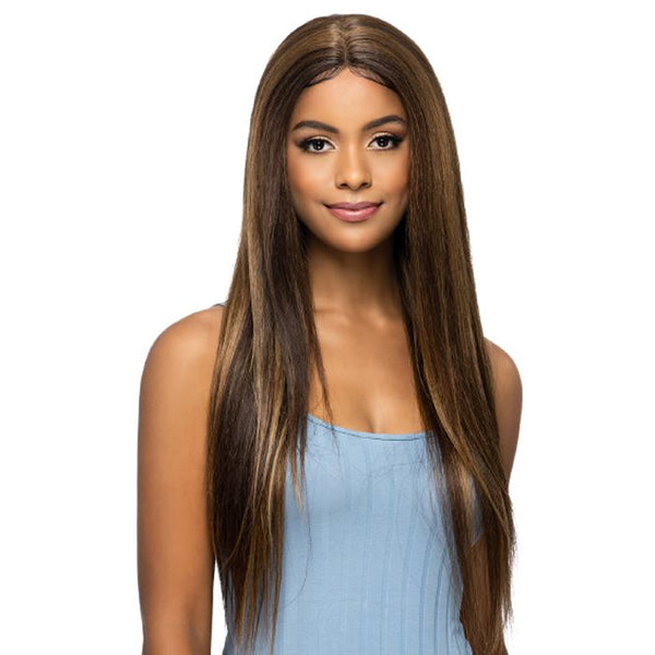 Vivica A Fox Human Hair Blend Lace Front Wig - Cindra