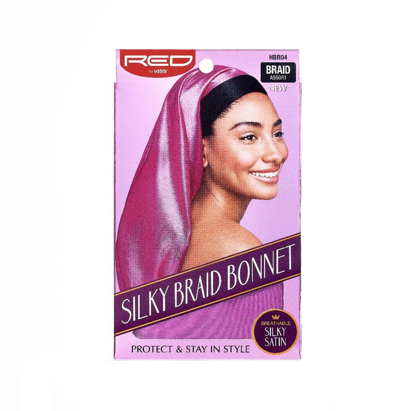 Red Silky Braid Bonnet Assort