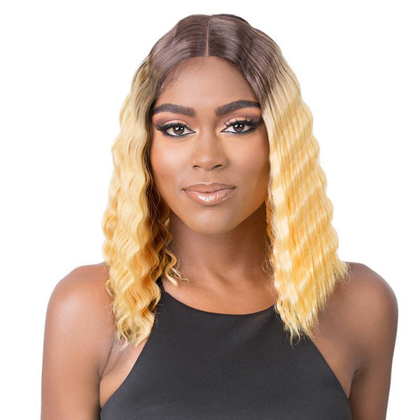 It's A Wig Synthetic Lace Front Wig - Hd Lace Crimped Hair 2