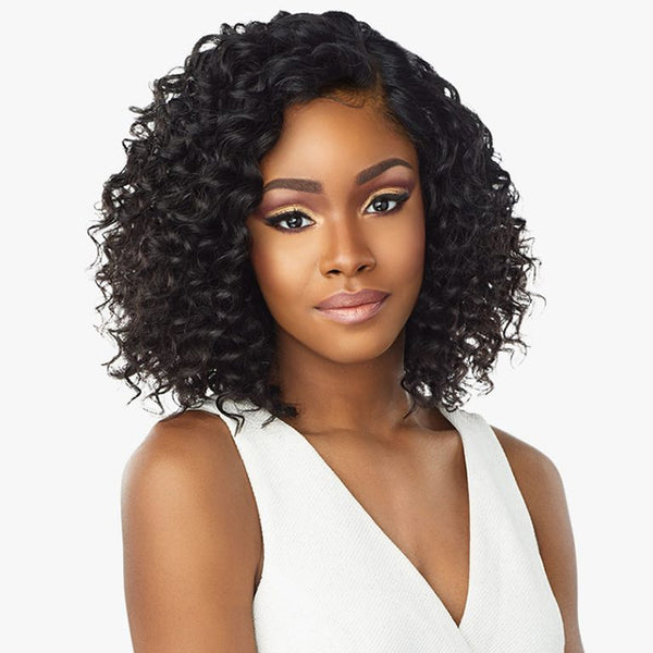 Sensationnel B&n 4x4 Lace Closure Bundle Deal Deep 10"