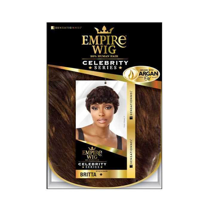 Sensationnel Empire Human Hair Celebrity Series Wig - Britta